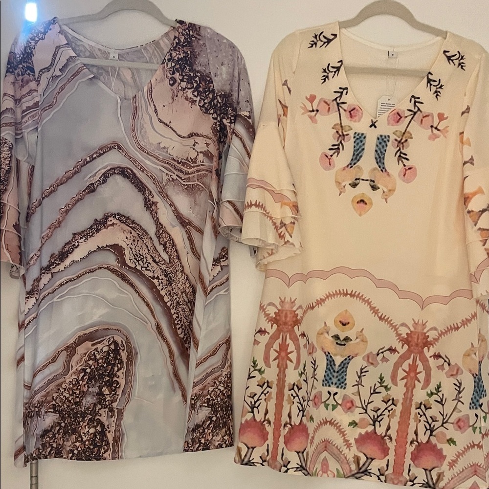 Floral and Abstract Print Women's Dresses